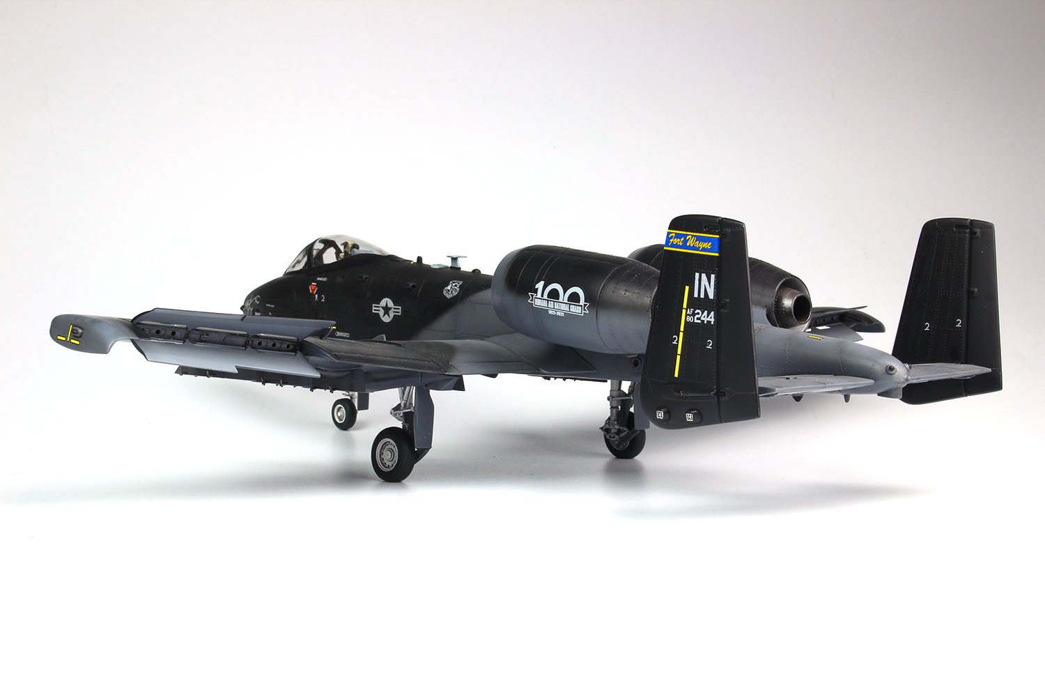 PLATZ 1/48 USAF Attack Aircraft A-10C Thunderbolt II Blacksnake