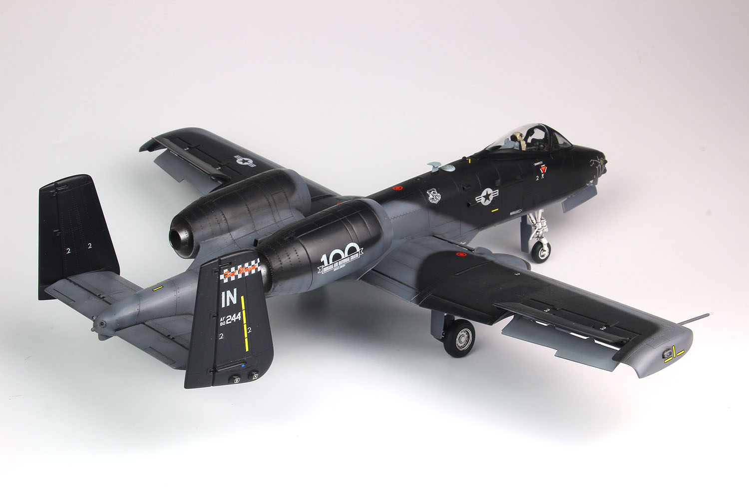 PLATZ 1/48 USAF Attack Aircraft A-10C Thunderbolt II Blacksnake