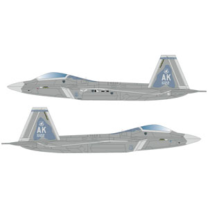 PLATZ 1/72 USAF F-22A decal