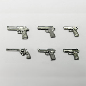 PLATZ 1/12 Realistic Handgun(SILVER ver)