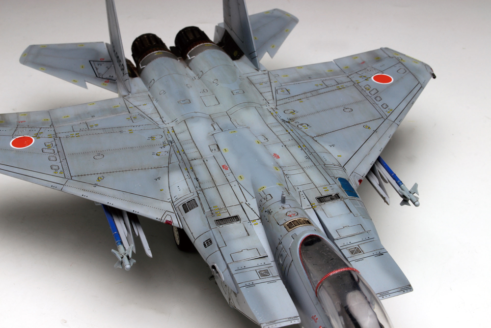 1/72 航空自衛隊 主力戦闘機 F-15Jイーグル 迷彩型紙シート付き