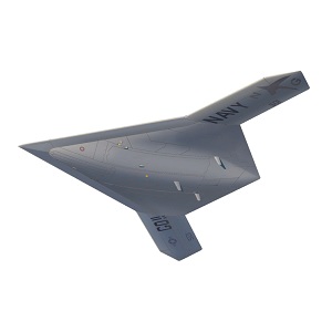 Platz 1/72 U.S. NAVY UCAS X-47B GO NAVY ARMY- NAVY- GAME