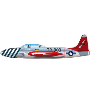 1/72 USAF jet trainer T-33A Shooting Star “SKYBLAZERS”