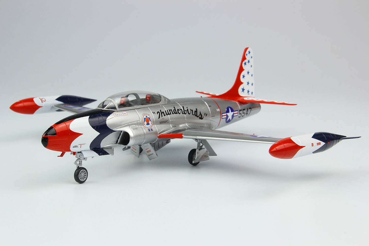 PLATZ 1/72 USAF Jet Trainer T-33 Shooting Star "Thunderbirds"