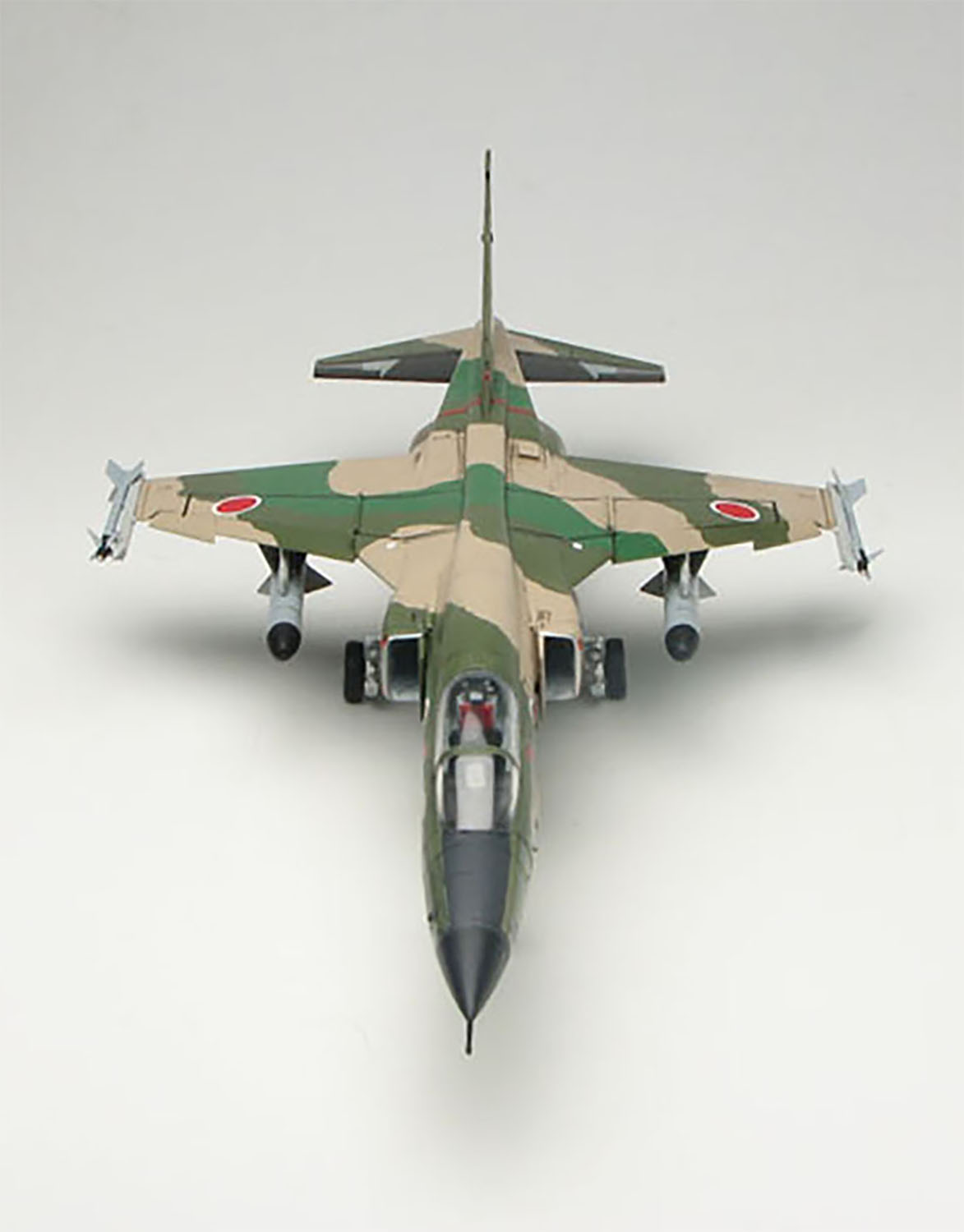 最先端 プラッツ 72 航空自衛隊 支援戦闘機 F-1 迷彩型紙シート付 プラモデル AC-9SP2