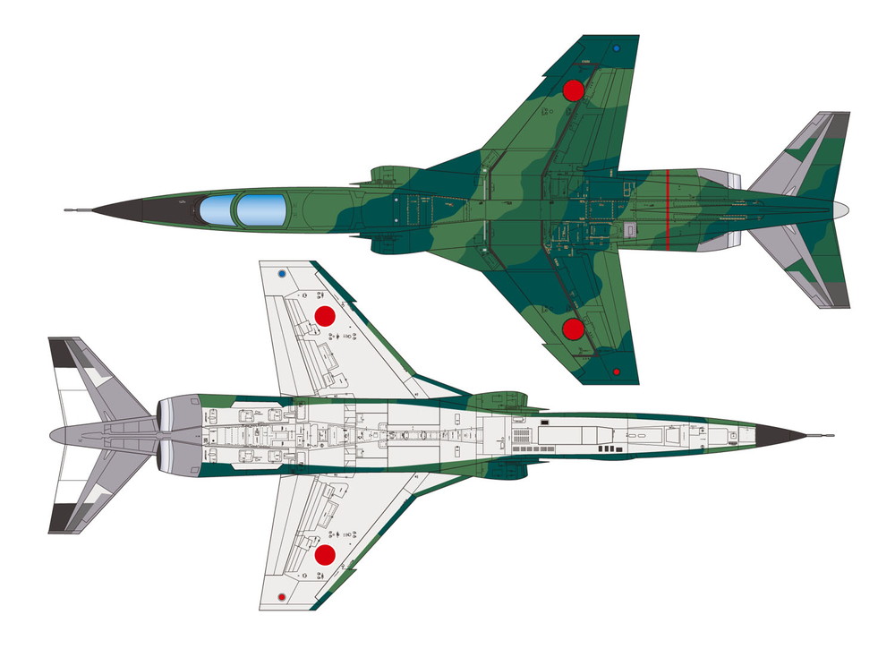 1/72 JASDF F-1 THE 6SQ TAC MEET 1996