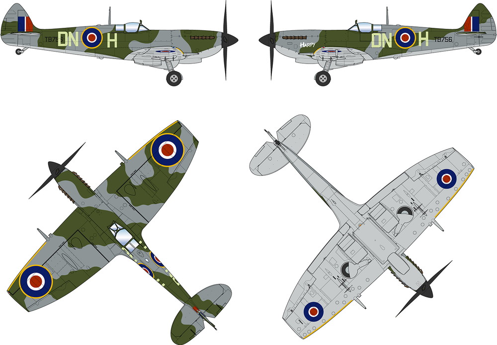 PLATZ 1/72 Spitfire Mk. IX “High-Back”