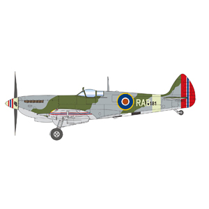 1/72 WW.II R.A.F Spitfire Mk.IXc 127th Squadron Normandy