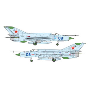 1/48 MiG-21 bis Fishbed L Blue 08