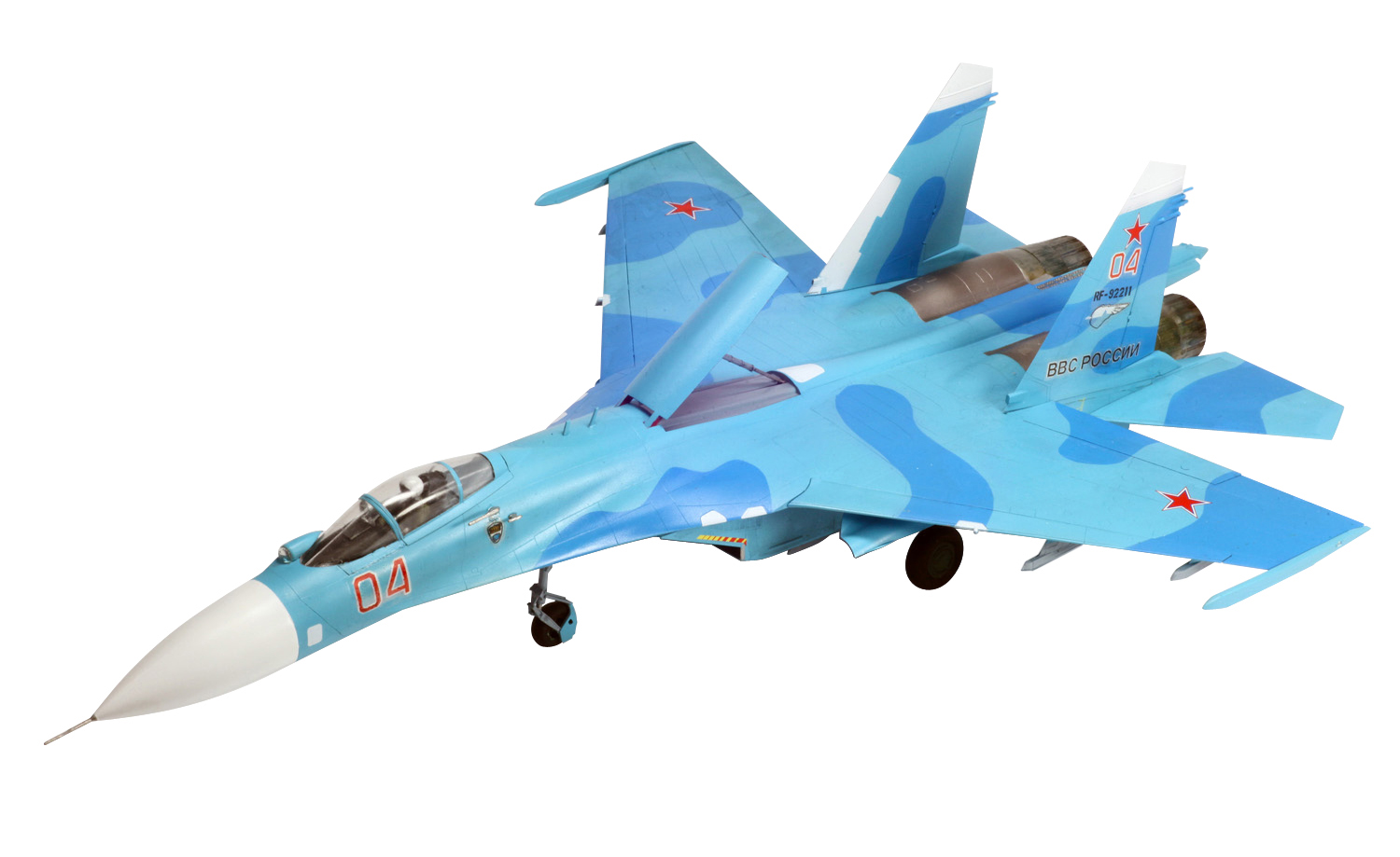 プラッツ/ズベズダ 1/72 Su-27SM2/3 フランカーB “アップデート” - ウインドウを閉じる