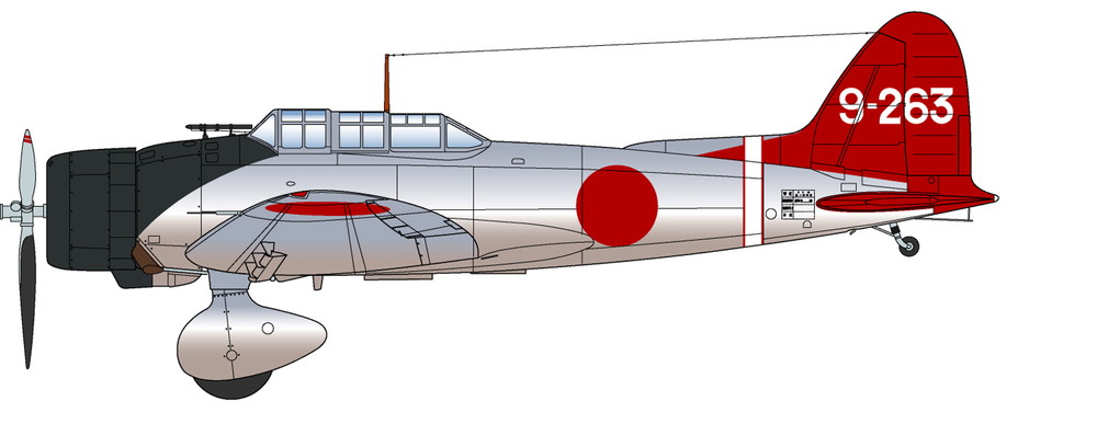 1/72 IJN D3A1 Type 99 Model 11 Dive-Bomber Val