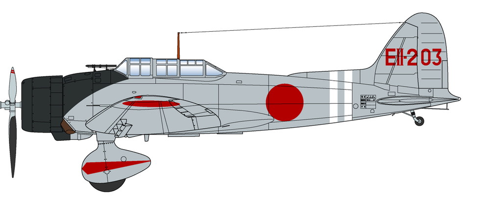 1/72 IJN D3A1 Type 99 Model 11 Dive-Bomber Val