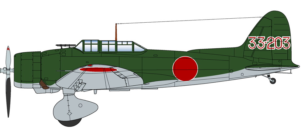 1/72 IJN D3A1 Type 99 Model 11 Dive-Bomber Val