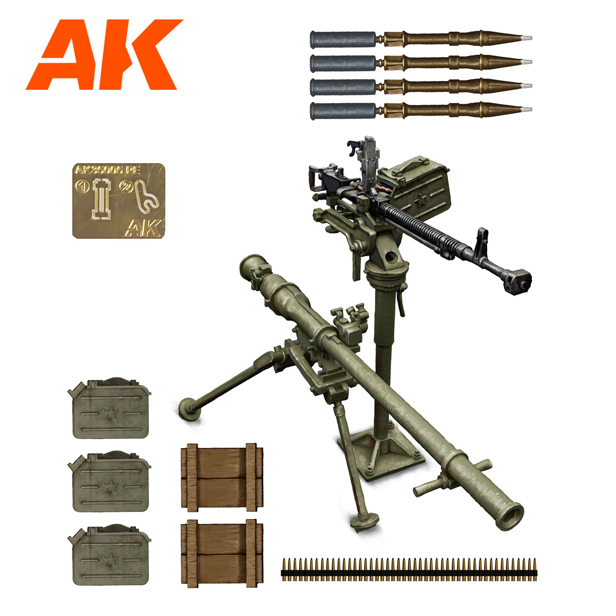 1/35 ӥȷ ʼݡȥݥ DShKM & SPG-9å - ɥĤ