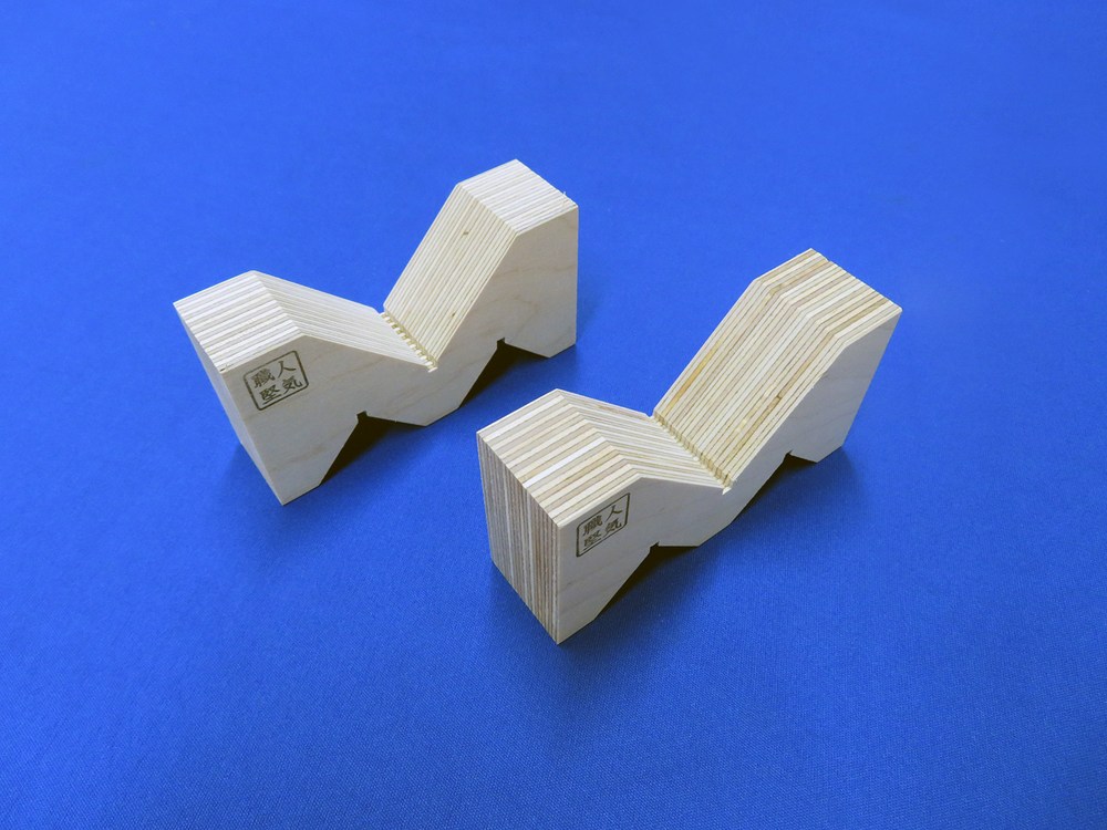 ALEC M Letter Wooden Block "Big" 2 sets