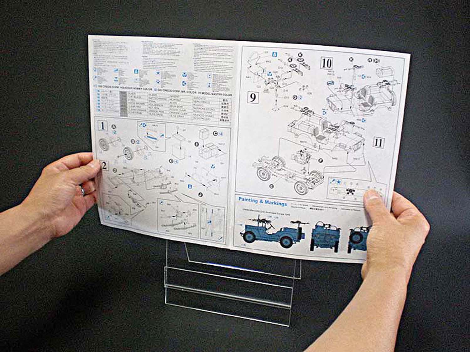 ALEC Instruction sheet stand SAI