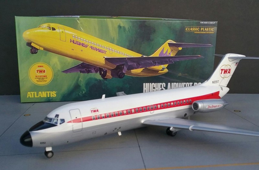 ȥƥ 1/72 DC-9 ҥ塼  TWA - ɥĤ