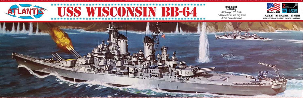 1/535 WW.II ꥫ  USS 󥷥 BB-64 - ɥĤ