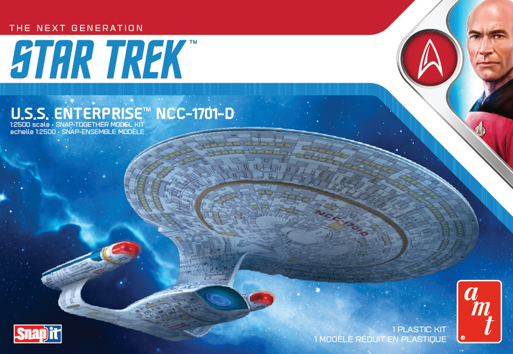 AMT ȥå 1/2500 NCC-1701D U.S.S. 󥿡ץ饤 (ʥåץå)