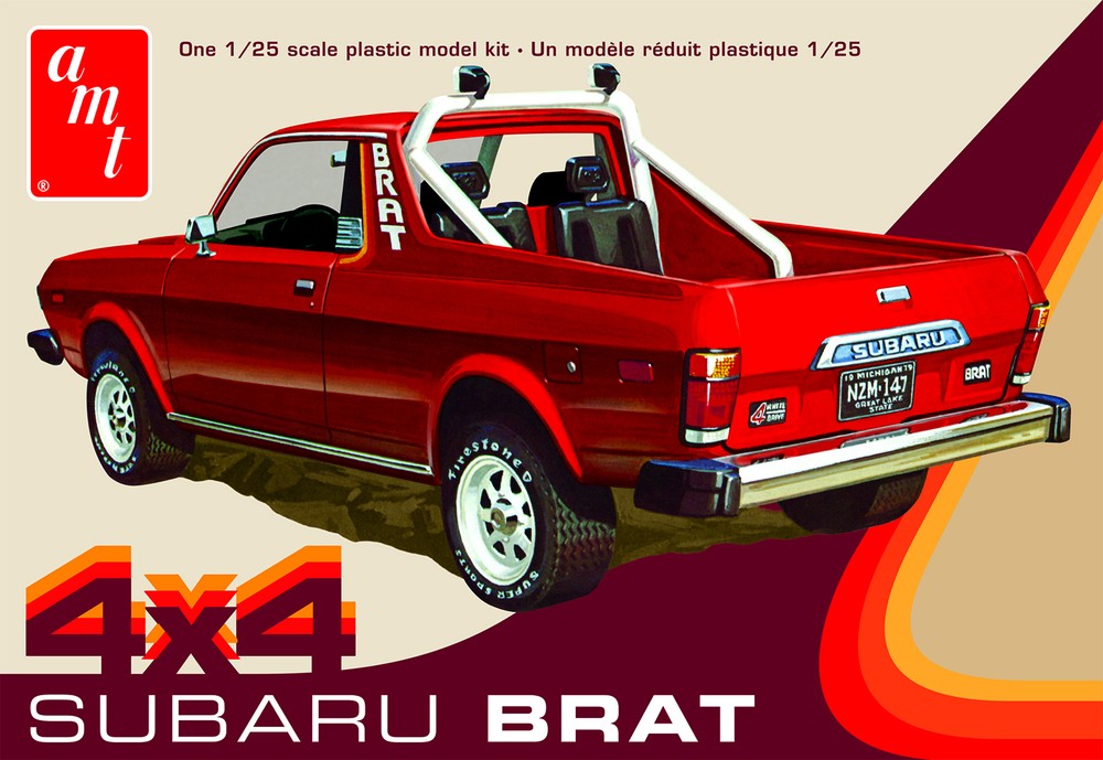 AMT 1/25 スバル ブラット [AMT1128] - 6,380円 : プラモデル・模型