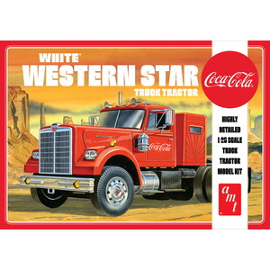 AMT 1/25 ホワイト・ウエスタンスター セミトラクター コカ・コーラ 