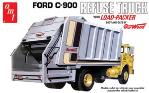 AMT 1/25 フォードC-900 ガーウッド ロードパッカー ゴミ収集車