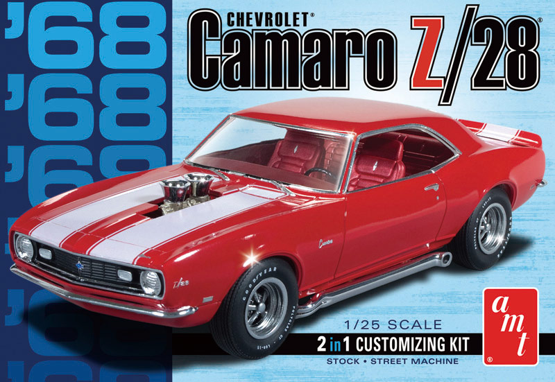 AMT 1/25 1968 Camaro Z/28