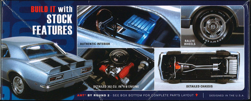 AMT 1/25 1968 シボレー カマロ Z/28 [AMT868] - 5,720円 : プラモデル 