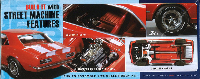 AMT 1/25 1968 Camaro Z/28