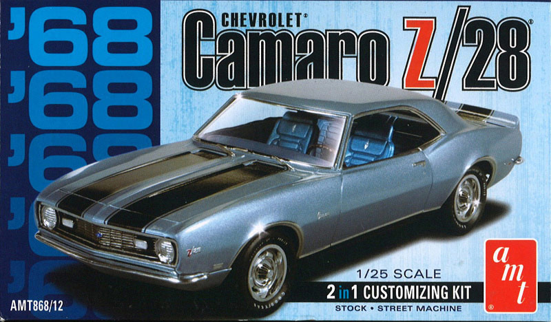 AMT 1/25 1968 Camaro Z/28