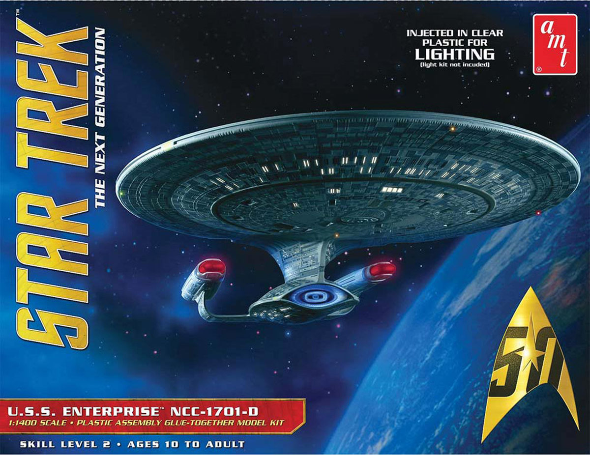 AMT 1/1400 ȥå NCC-1701-D U.S.S 󥿡ץ饤 ꥢǥ - ɥĤ