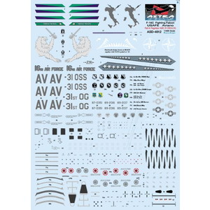 ȥǥ1/48ƶF-16CζPart.4 16AF, 31OSS&31OG(ꥢ)ǥ