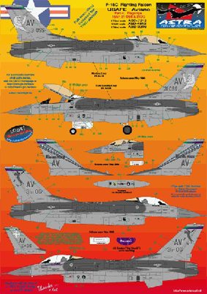 ȥǥ1/48ƶF-16CζPart.4 16AF, 31OSS&31OG(ꥢ)ǥ - ɥĤ