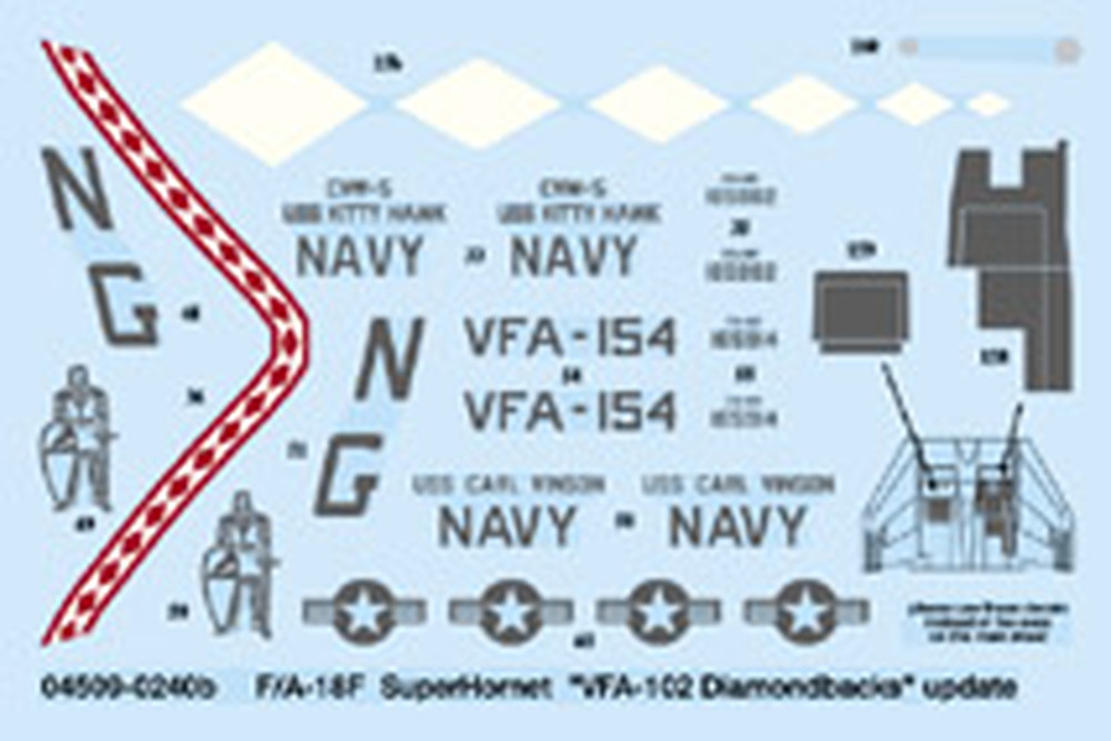 ȥǥ 1/48 ꥫ F/A-18F ۡͥå VFA-102 ɥХå ǥ - ɥĤ