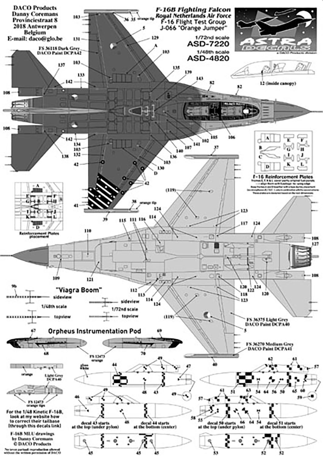 ȥǥ 1/48  F-16B 󥸡ѡ ǥ ե廡ݥå°