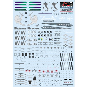 1/72 ꥫ F-16C ζ Part.4 16AF, 31OSS & 31OGʥꥢ