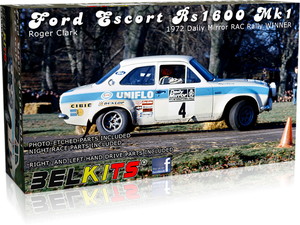 1/24 フォード エスコート RS1600 MK.I 1972 RACラリー ウィナー