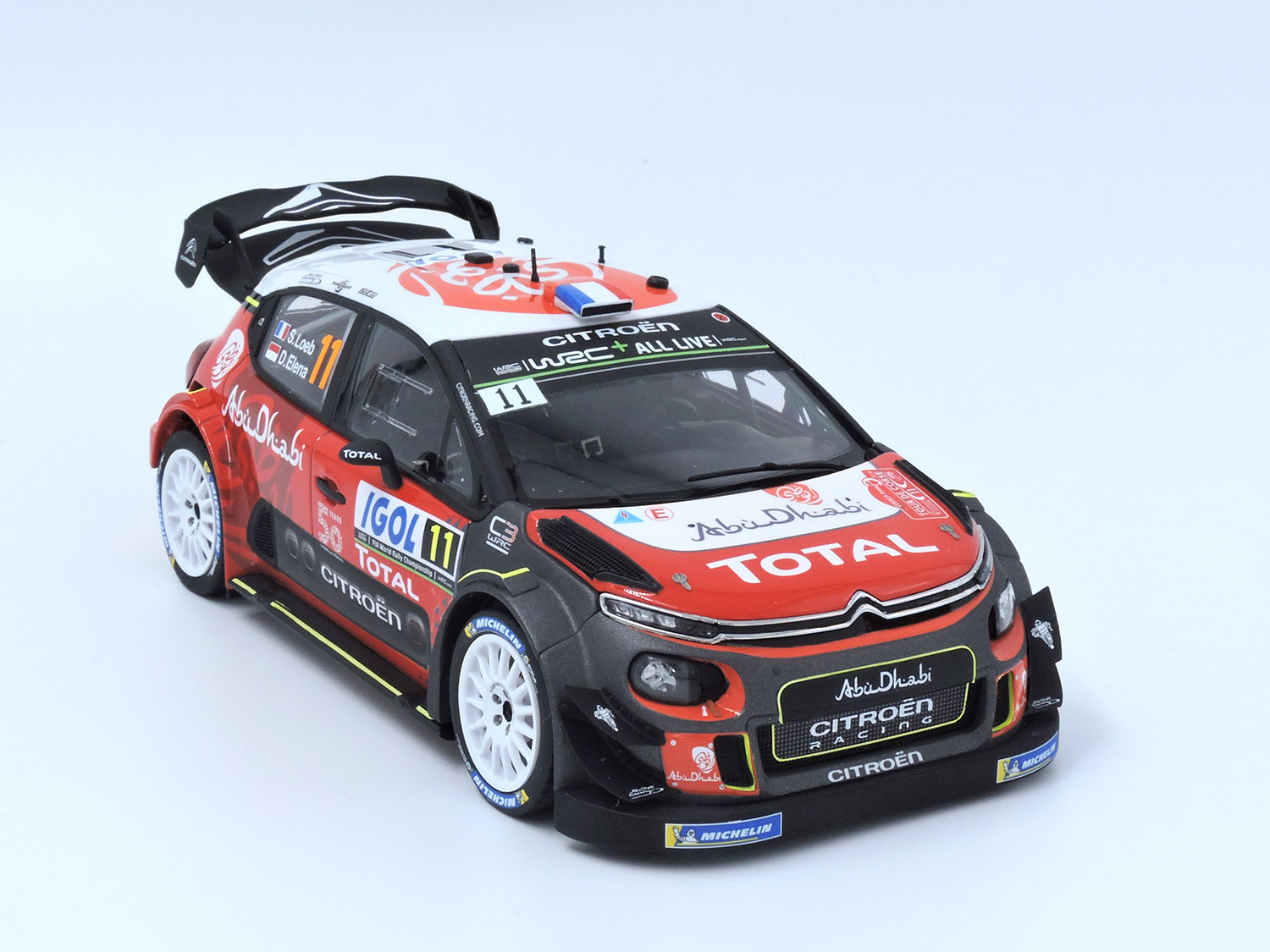 1/24 ȥ C3 WRC 2018 ġ롦ɡ륹ʥޥå͡