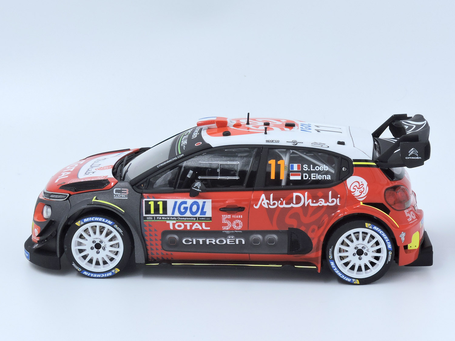 1/24 ȥ C3 WRC 2018 ġ롦ɡ륹ʥޥå͡