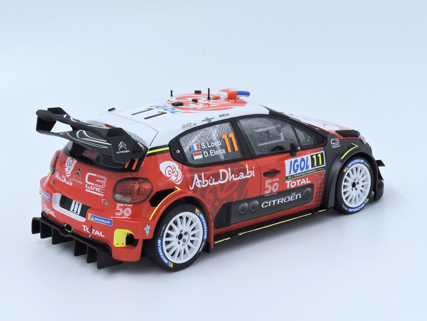 1/24 Citroën C3 WRC Tour de Corse 2018 LOEB/ELENA