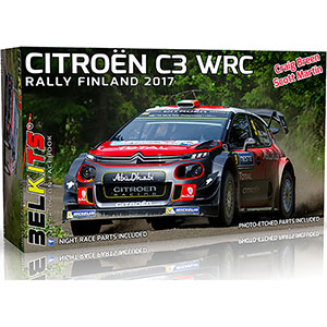 1/24 CITROEN C3 WRC FINLAND RALLY 2017 G.BREEN