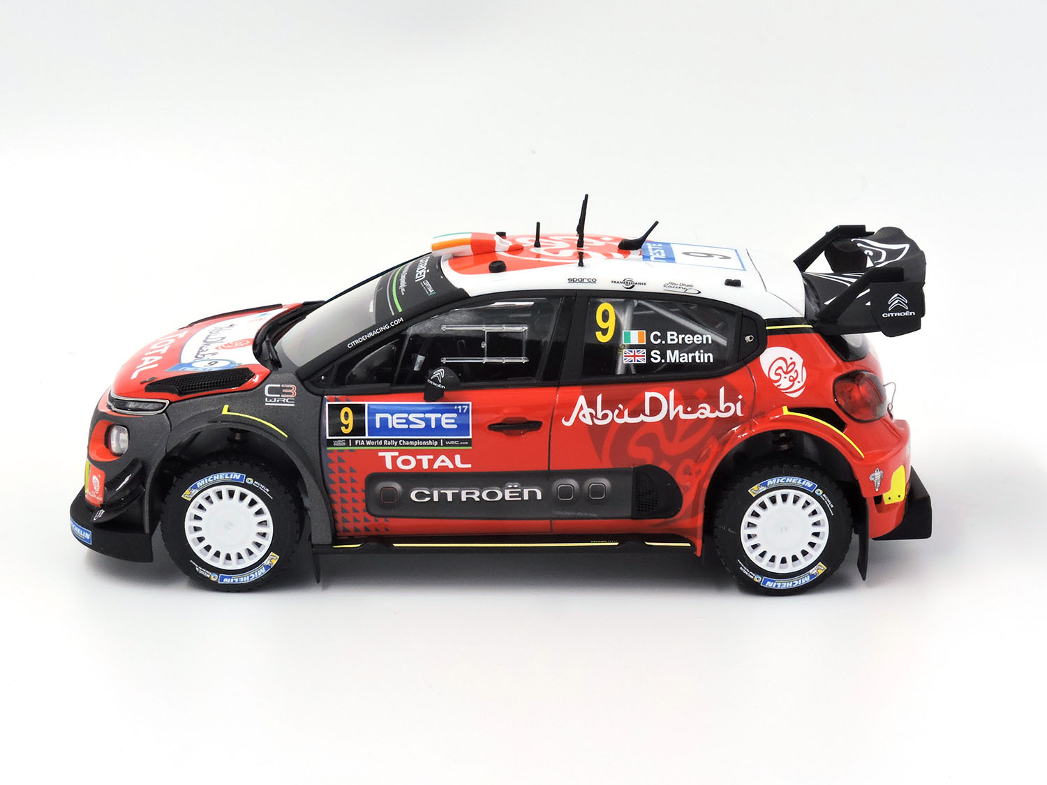 1/24 CITROEN C3 WRC FINLAND RALLY 2017 G.BREEN