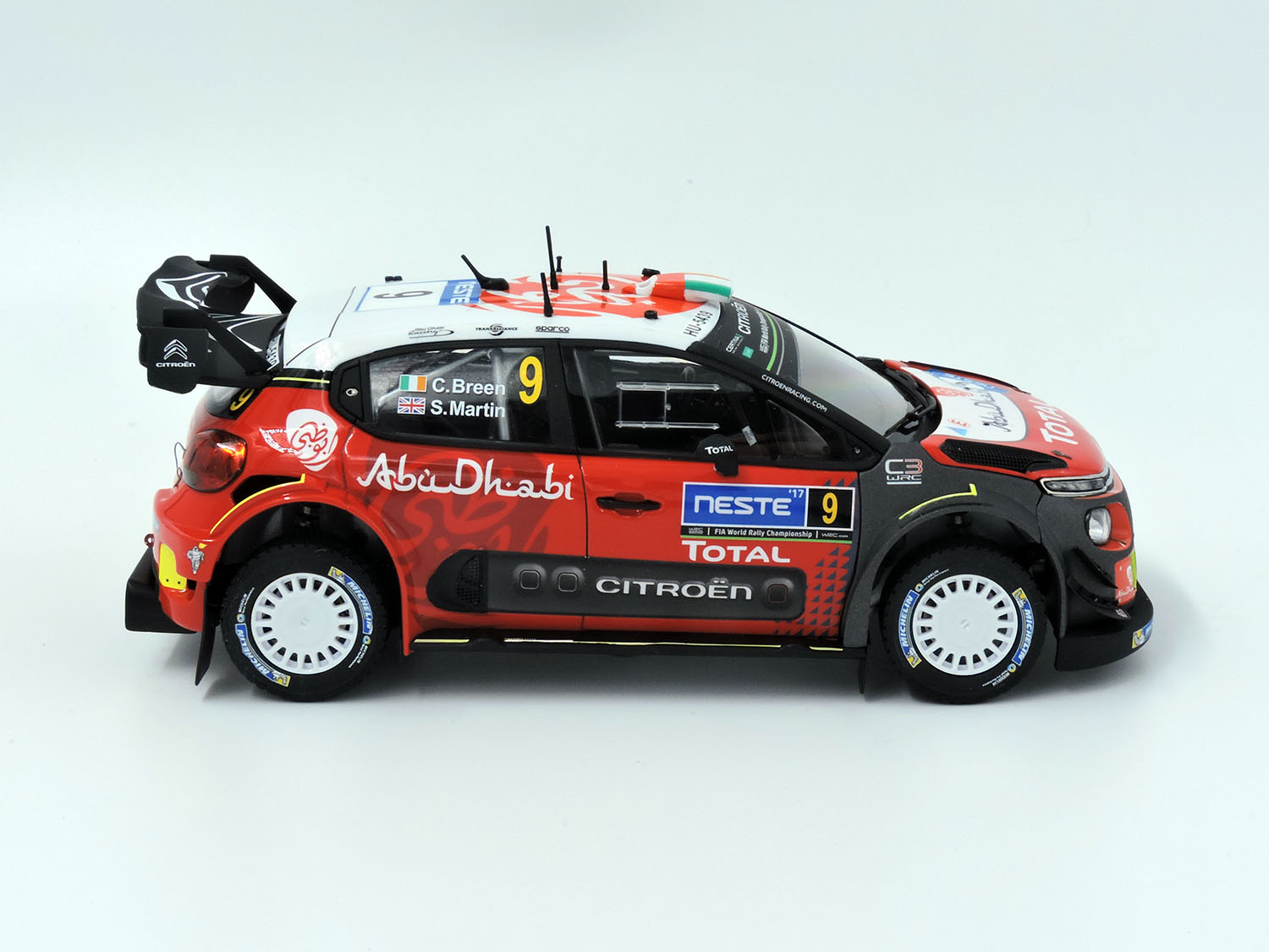 1/24 CITROEN C3 WRC FINLAND RALLY 2017 G.BREEN