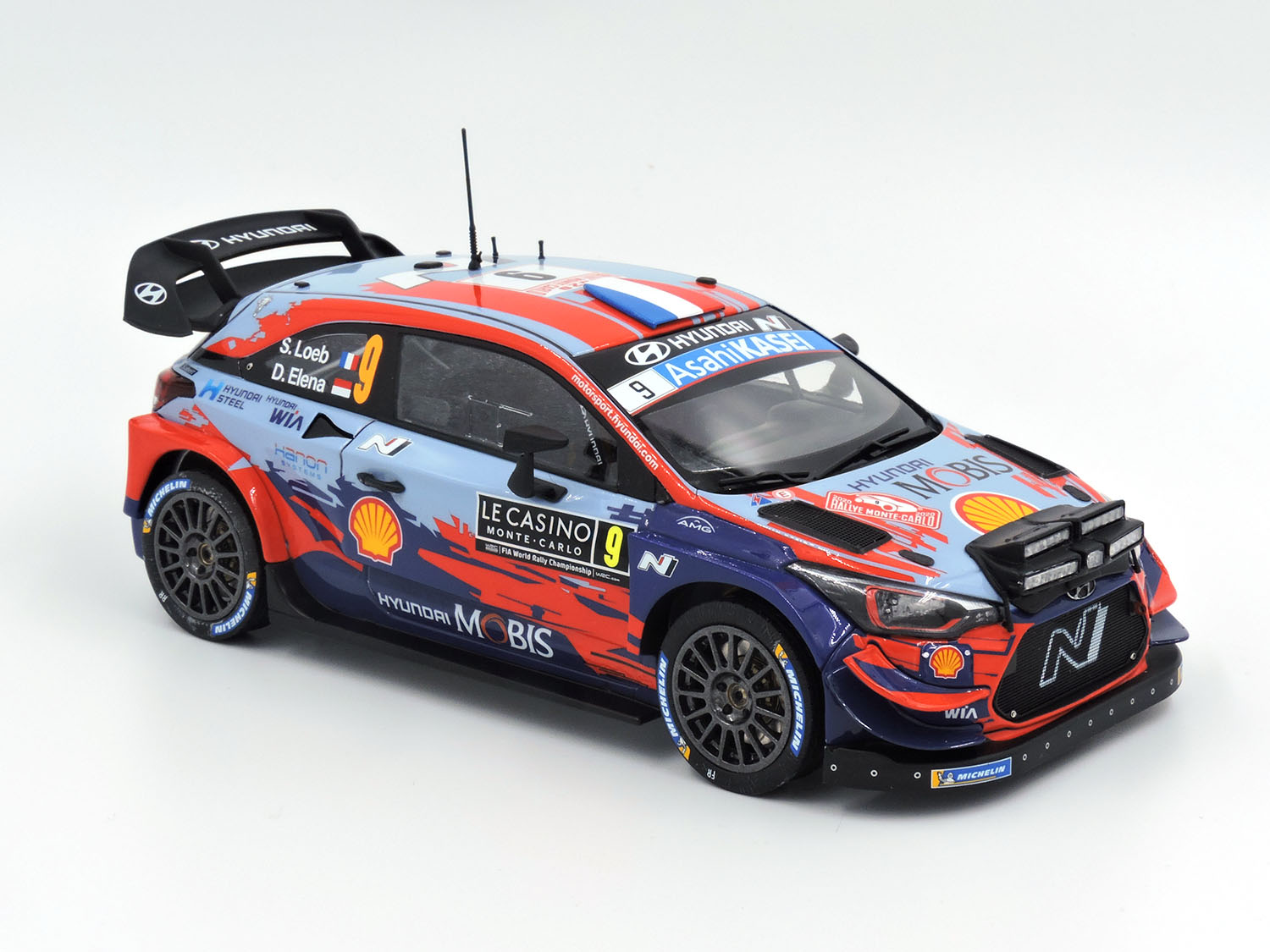 1/24 HYUNDAI i20 COUPE WRC MONTE CARLO 2020 NEUVILLE/LOEB/TANAK