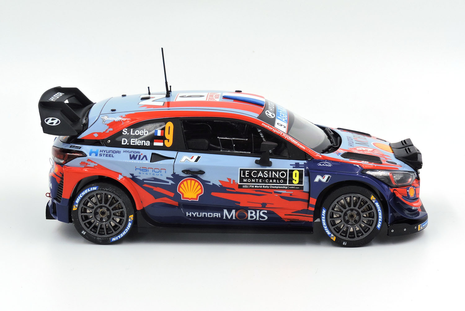 1/24 HYUNDAI i20 COUPE WRC MONTE CARLO 2020 NEUVILLE/LOEB/TANAK