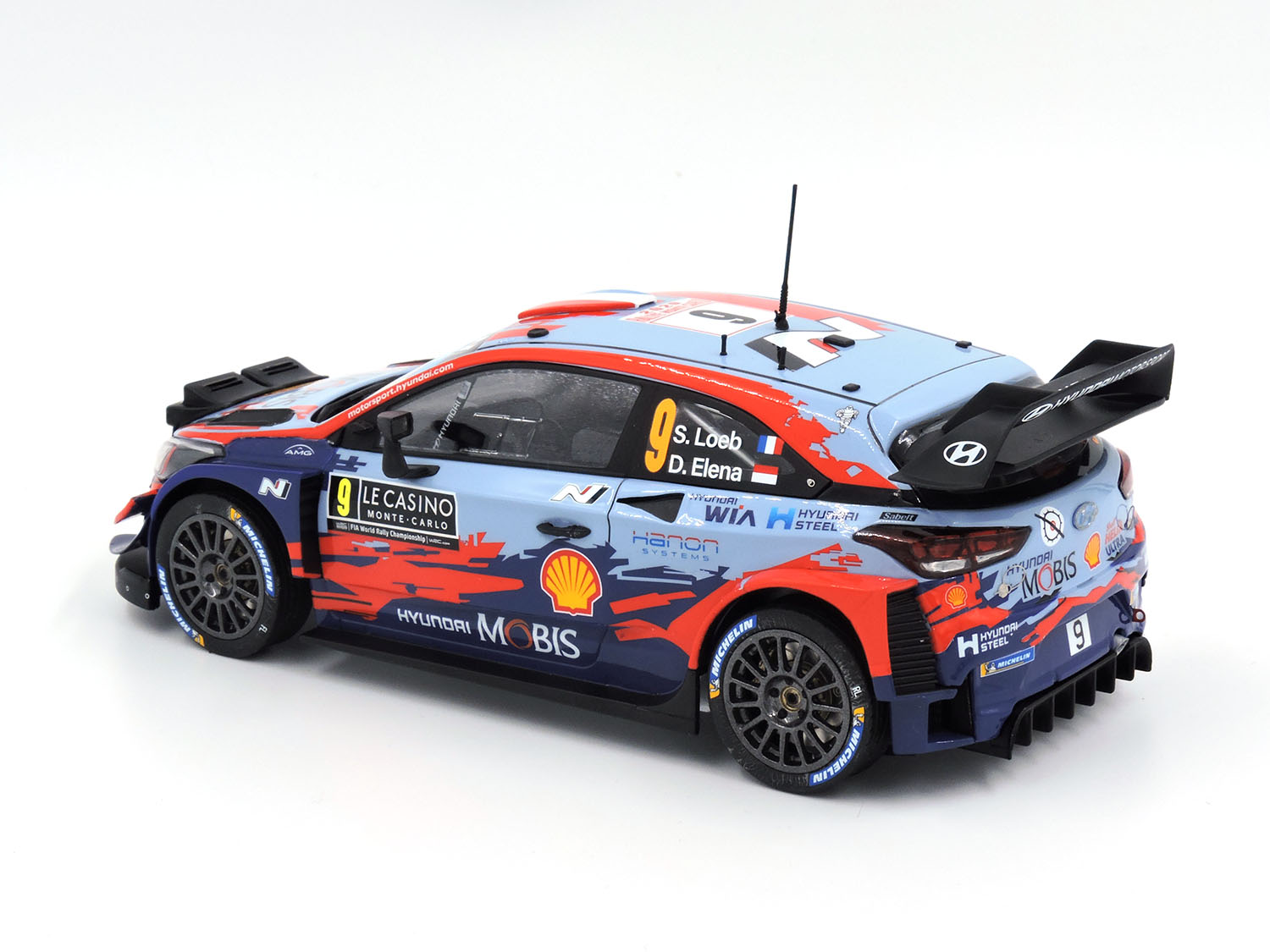 1/24 HYUNDAI i20 COUPE WRC MONTE CARLO 2020 NEUVILLE/LOEB/TANAK