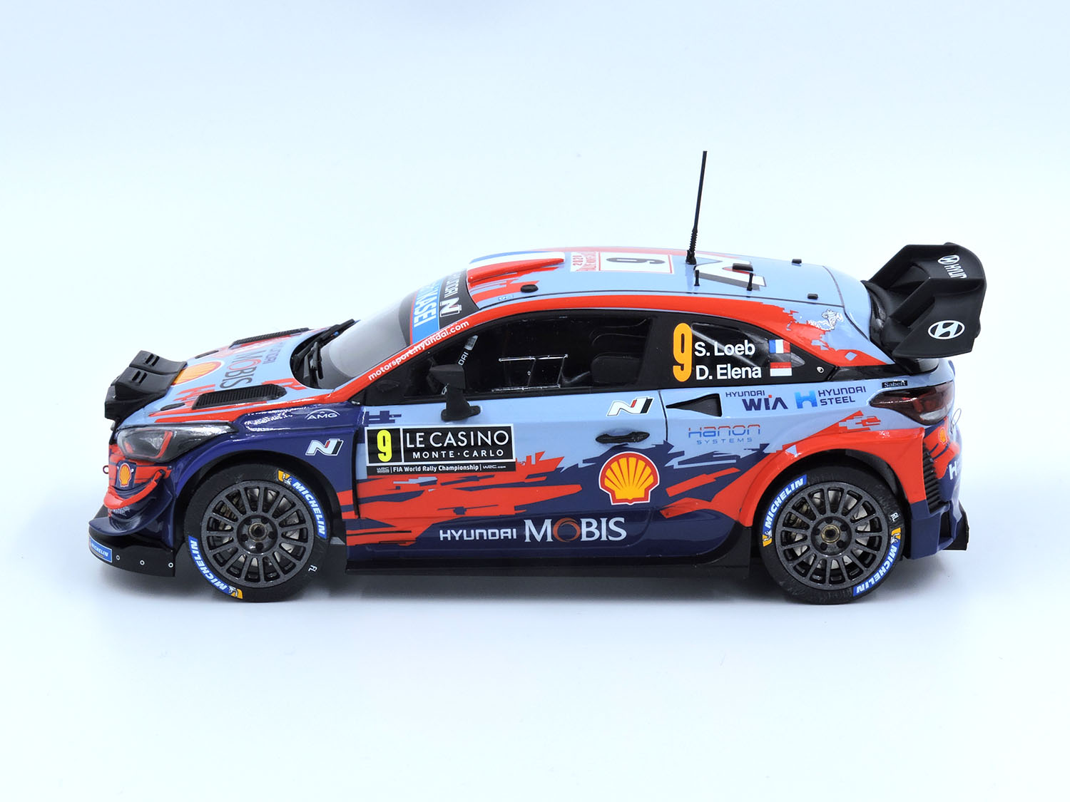 1/24 HYUNDAI i20 COUPE WRC MONTE CARLO 2020 NEUVILLE/LOEB/TANAK