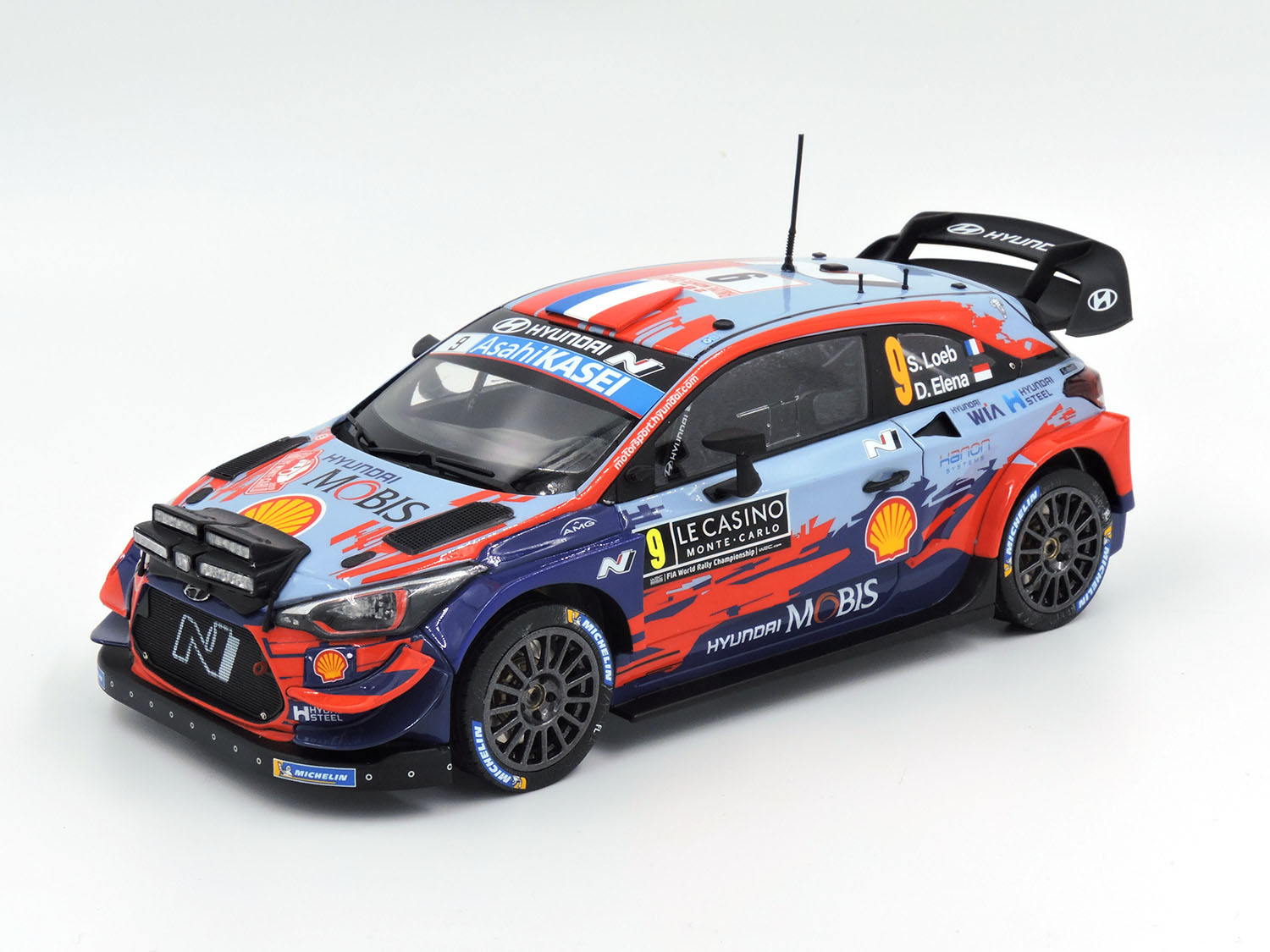 1/24 HYUNDAI i20 COUPE WRC MONTE CARLO 2020 NEUVILLE/LOEB/TANAK