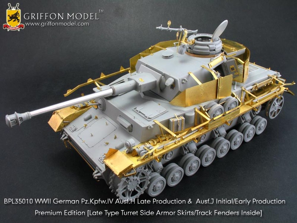 グリフォンモデル 1/35 WW.II ドイツ軍 IV号戦車H型用 ディテールアップパーツ ボーナスセット [BPL35010