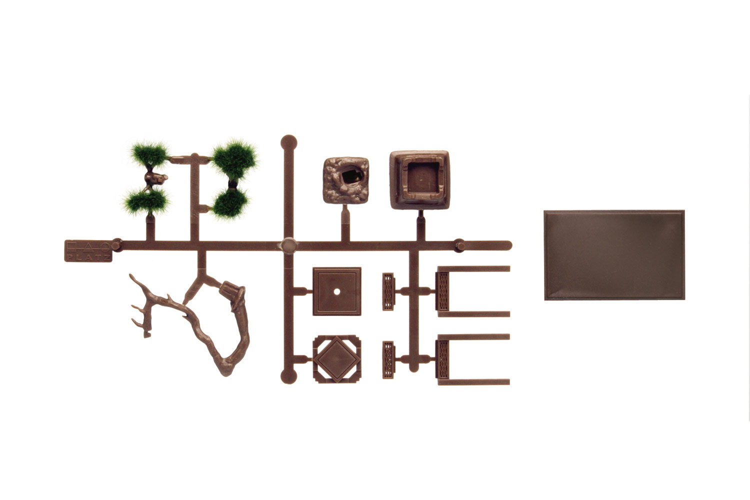 PLATZ 1/12 THE BONSAI Plastic Model Kit Part3